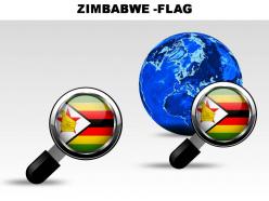 Zimbabwe country powerpoint flags
