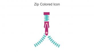 Zip Colored Icon In Powerpoint Pptx Png And Editable Eps Format