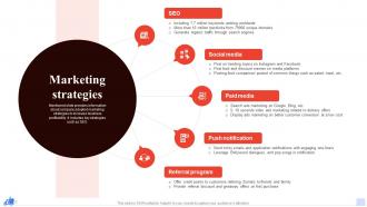 Zomato Company Profile Marketing Strategies CP SS