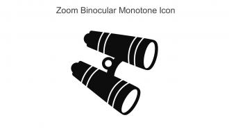 Zoom Binocular Monotone Icon In Powerpoint Pptx Png And Editable Eps Format