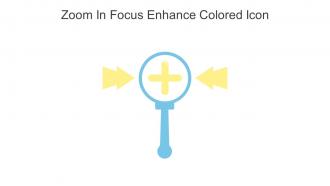 Zoom In Focus Enhance Colored Icon In Powerpoint Pptx Png And Editable Eps Format