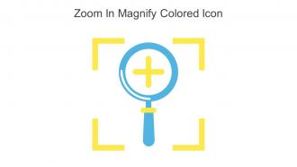 Zoom In Magnify Colored Icon In Powerpoint Pptx Png And Editable Eps Format