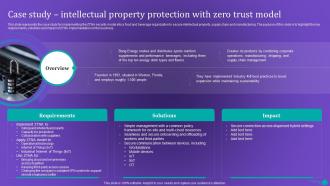 ZTNA Case Study Intellectual Property Protection With Zero Trust Model