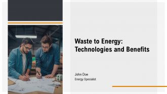 Waste To Energy Technologies And Benefits PPT Slides AT