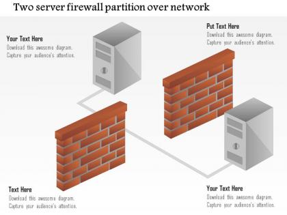 0115 two servers firewall partition over network ppt slide