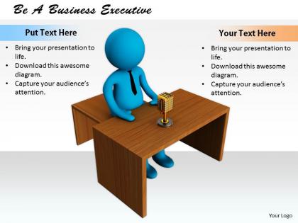 0214 be a business executive ppt graphics icons powerpoint