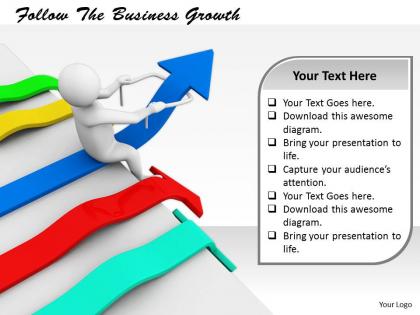 0214 follow the business growth ppt graphics icons powerpoint