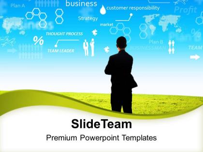 0313 businessman standing facing factors growth powerpoint templates ppt themes and graphics