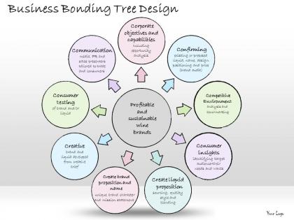 0314 business ppt diagram business bonding tree design powerpoint templates