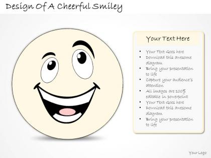 0314 business ppt diagram design of happy cheerful smiley powerpoint template