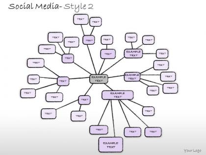 0314 business ppt diagram social media network design powerpoint template
