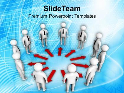 0413 3d team in circle teamwork concept powerpoint templates ppt themes and graphics
