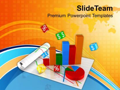 0413 bar graph pie chart business growth powerpoint templates ppt themes and graphics