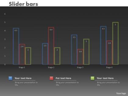 0414 slider column chart for market trends powerpoint graph
