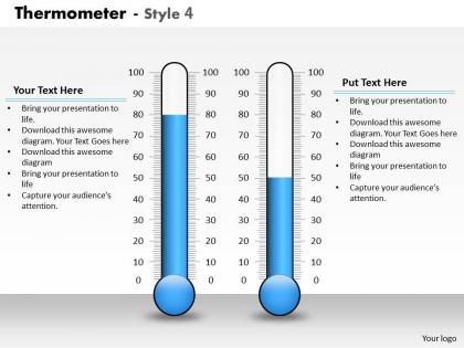 0414 thermometer column chart style graphics powerpoint graph