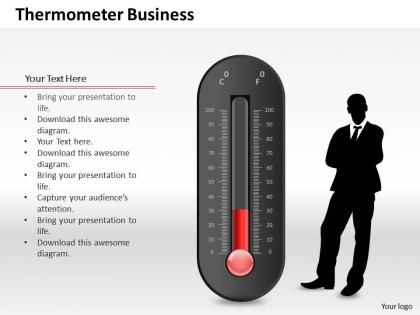0514 3d graphic of scientific thermometer powerpoint slides