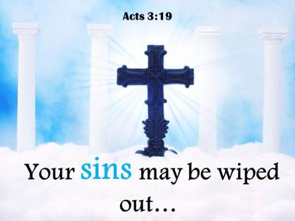 0514 acts 319 your sins may be wiped powerpoint church sermon