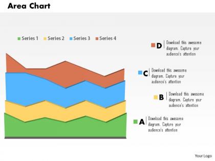 0514 area chart for data driven analysis powerpoint slides
