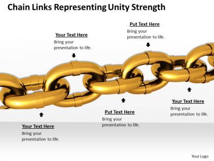 0514 chain links representing unity strength image graphics for powerpoint