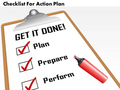 0514 checklist for action plan powerpoint presentation