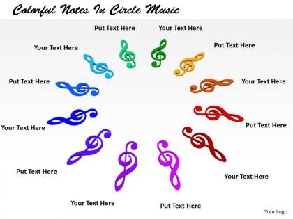0514 circle of musical nodes image graphics for powerpoint