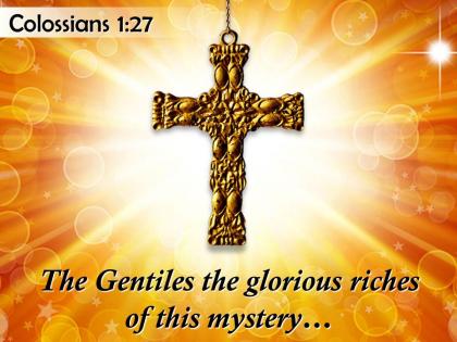 0514 colossians 127 the gentiles the glorious riches powerpoint church sermon