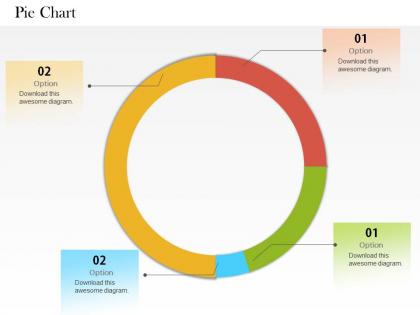 0514 data driven circular pie chart powerpoint slides