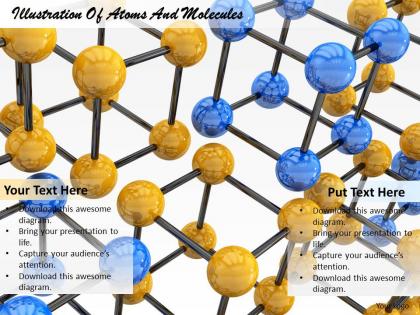 0514 illustration of atoms and molecules image graphics for powerpoint