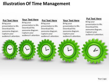 0514 illustration of time management image graphics for powerpoint