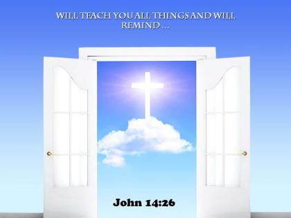 0514 john 1426 will teach you all things power powerpoint church sermon