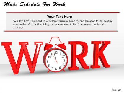 0514 make schedule for work image graphics for powerpoint