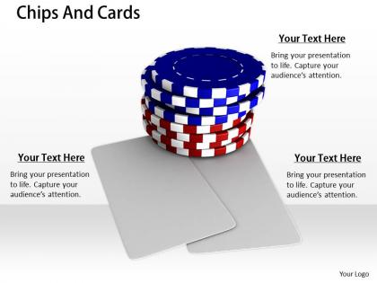 0514 red and blue poker chips stock photo image graphics for powerpoint