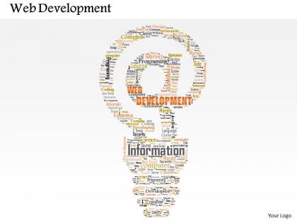 0514 web development powerpoint slide template