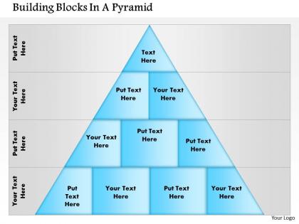 0614 building blocks in a pyramid1 powerpoint presentation slide template