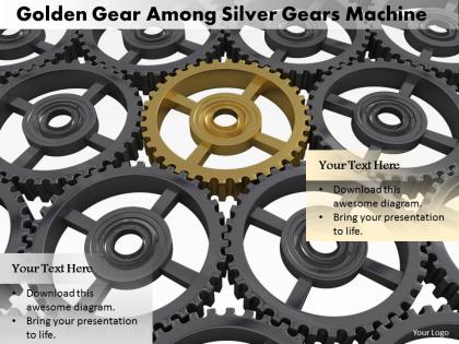 0614 illustration of gears machine image graphics for powerpoint