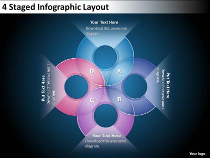 0620 business management consultant 4 staged info graphic layout powerpoint slides