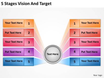 0620 change management consulting 5 stages vision and target powerpoint templates ppt backgrounds for slides