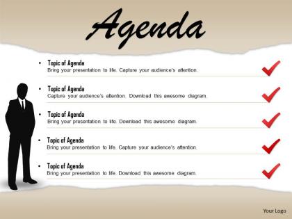 0814 checklist for business agenda with 3d man