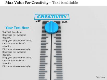 0814 max value for creativity image graphics for powerpoint
