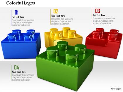 0814 red blue green and yellow lego on background image graphics for powerpoint