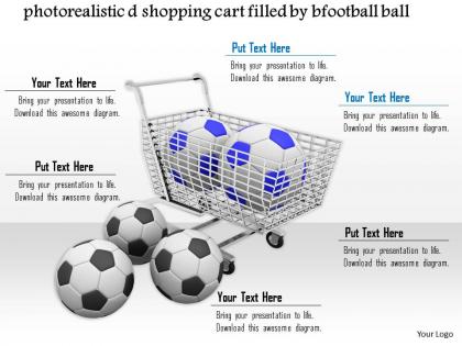 0814 shopping cart footballs to show shopping graphics for powerpoint