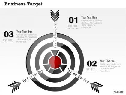 0914 business plan business target arrows strategy image slide powerpoint template