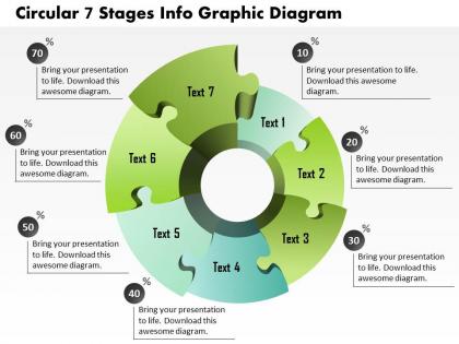 0914 business plan circular 7 stages info graphic diagram powerpoint presentation template