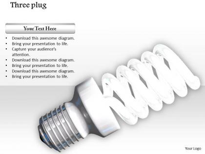 0914 glowing bulb modern style image graphics for powerpoint