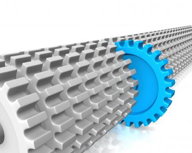 0914 render of gears different concept business image graphic stock photo