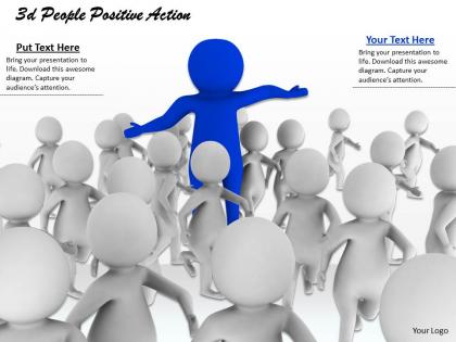 1013 3d people positive action ppt graphics icons powerpoint
