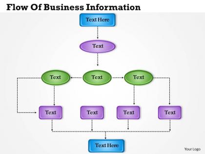 1013 busines ppt diagram flow of business information powerpoint template