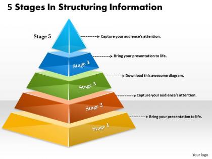 1013 business ppt diagram 5 stages in structuring information powerpoint template