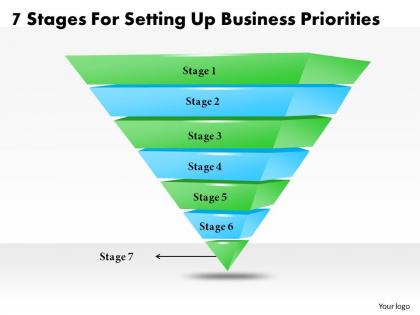 1013 business ppt diagram 7 stages for setting up business priorities powerpoint template