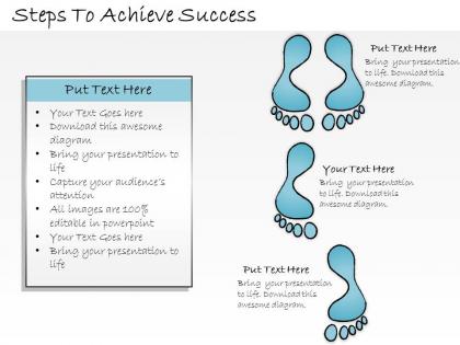 1013 business ppt diagram steps to achieve success powerpoint template